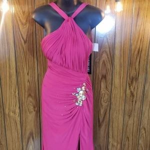 Sherri Hill - Long Dress - Color Fuchsia - Size 2 - 21065 - Original Price $359
